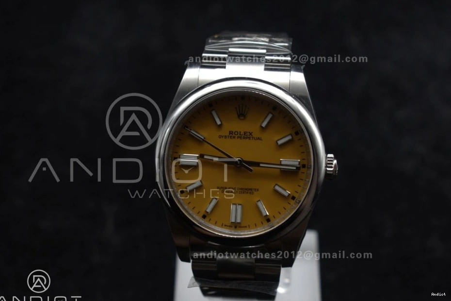 Edition 41mm VR3230 Yellow 1:1 124300 Steel Dial Clean Oyster Perpetual Best 904L 0508